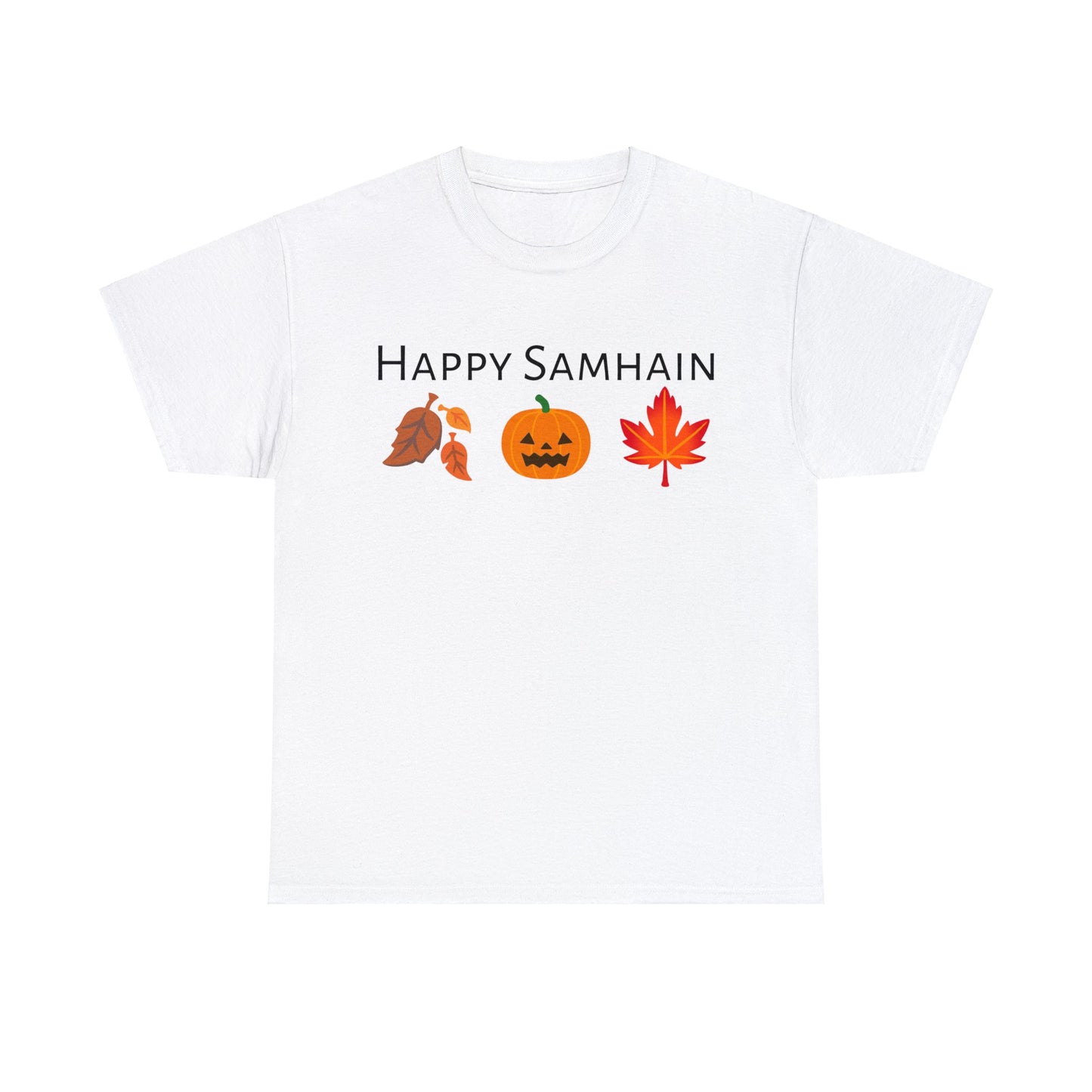 Happy Samhain Unisex Cotton Tee
