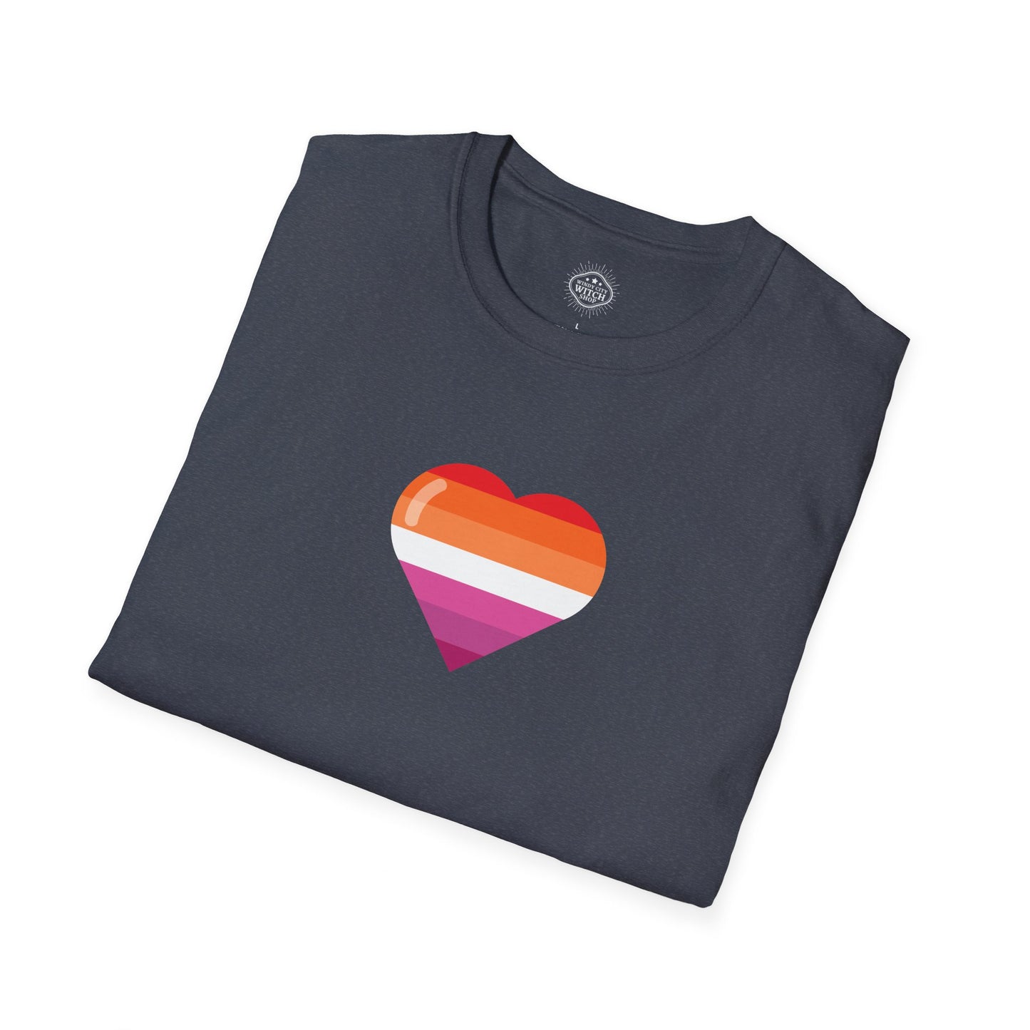 Lesbian heart tee