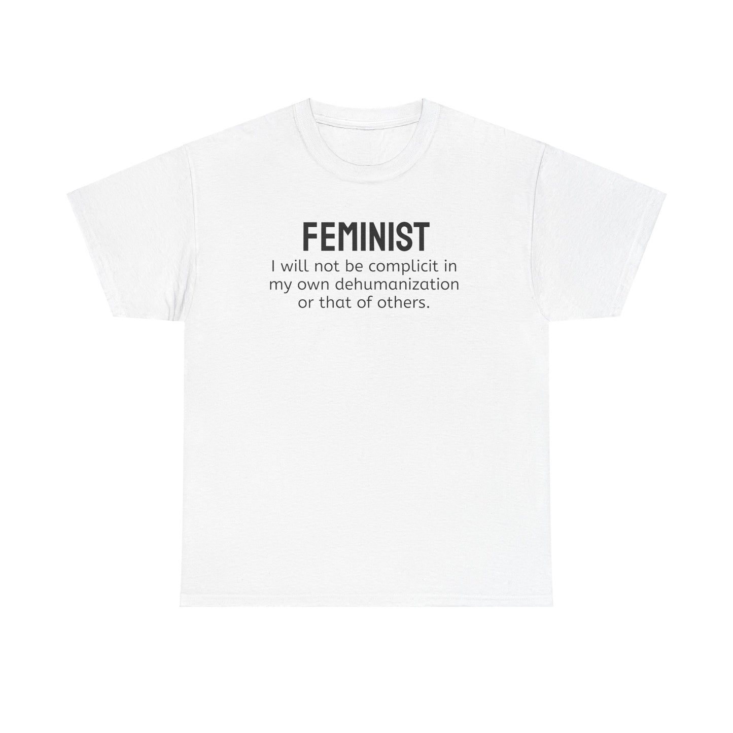 FEMINIST cotton t-shirt