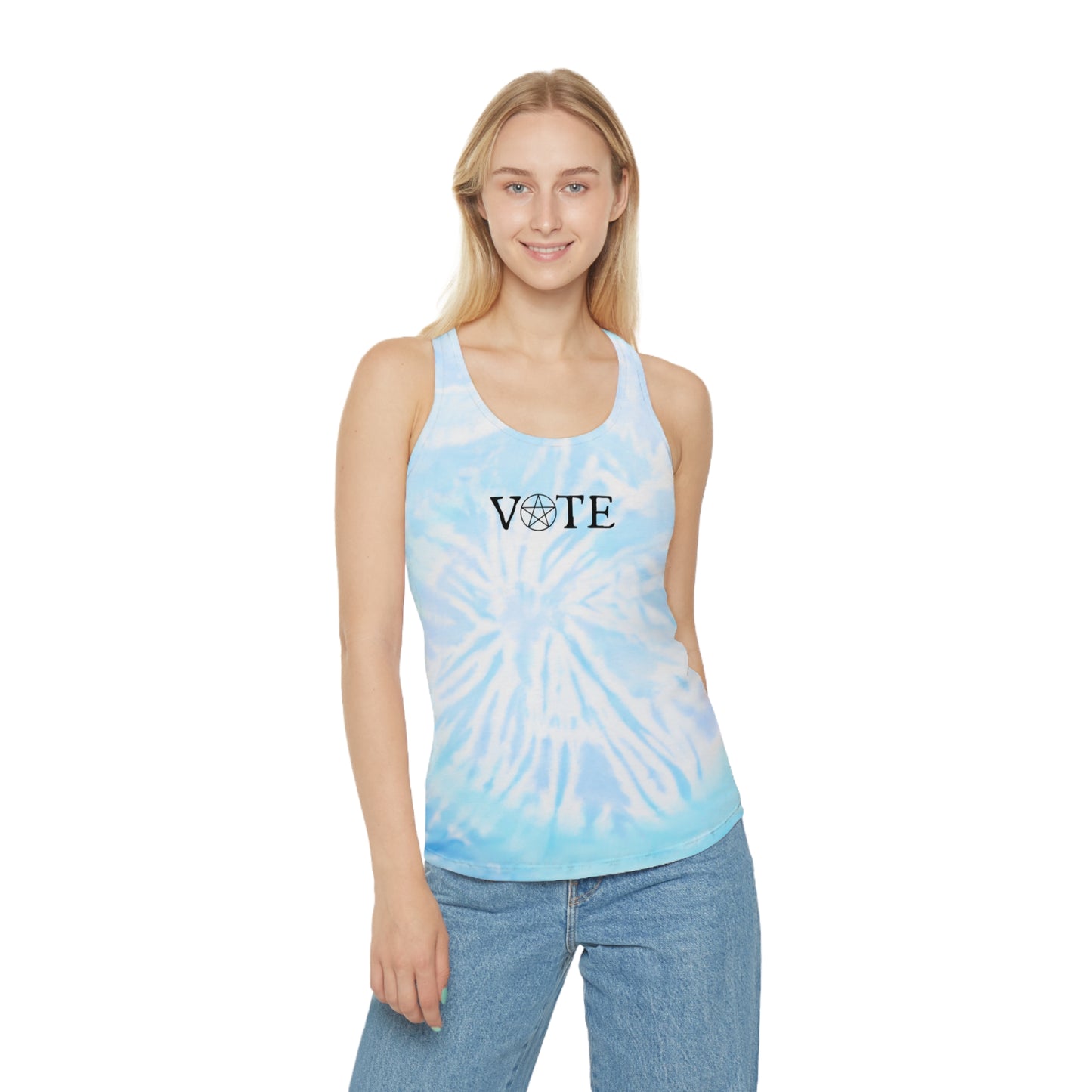 VOTE Tie Dye Tank Top