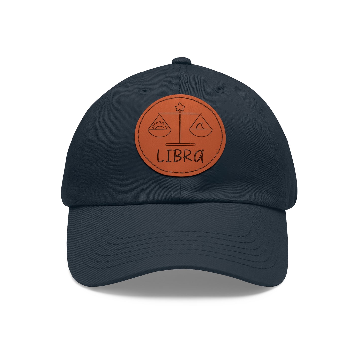 Cute Libra Hat, Vegan Leather Patch