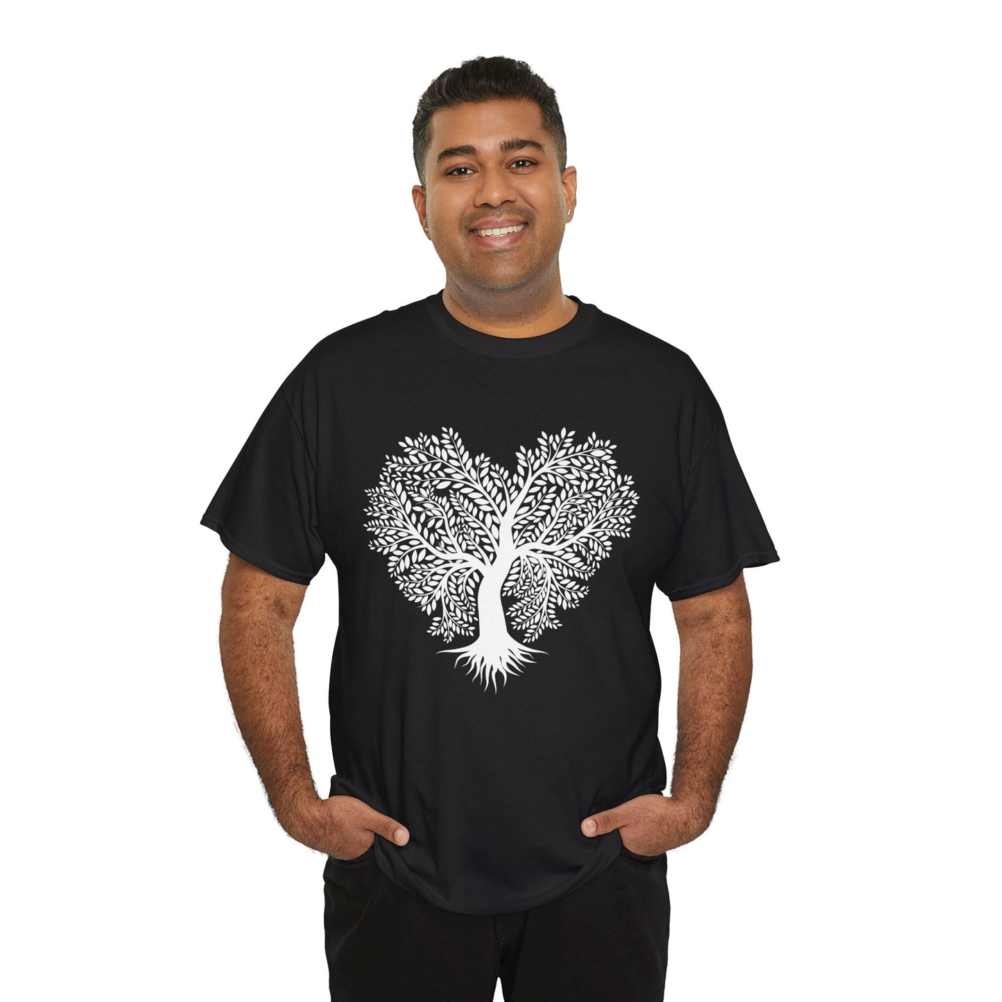 Tree of Life Heart Cotton t-shirt