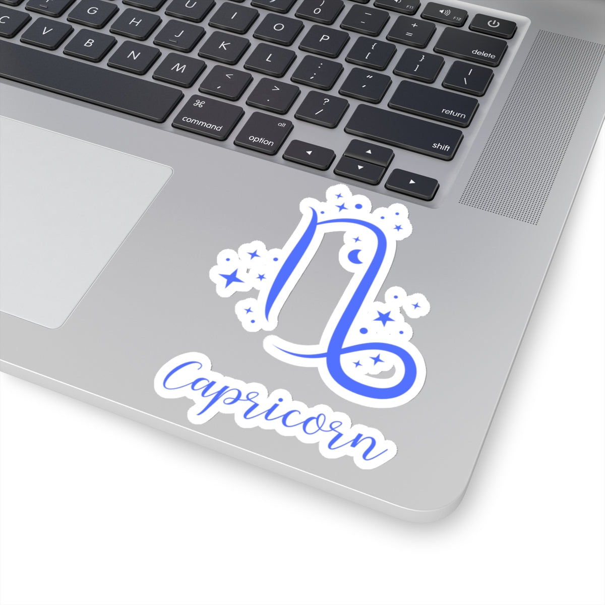 CAPRICORN glyph & stars sticker