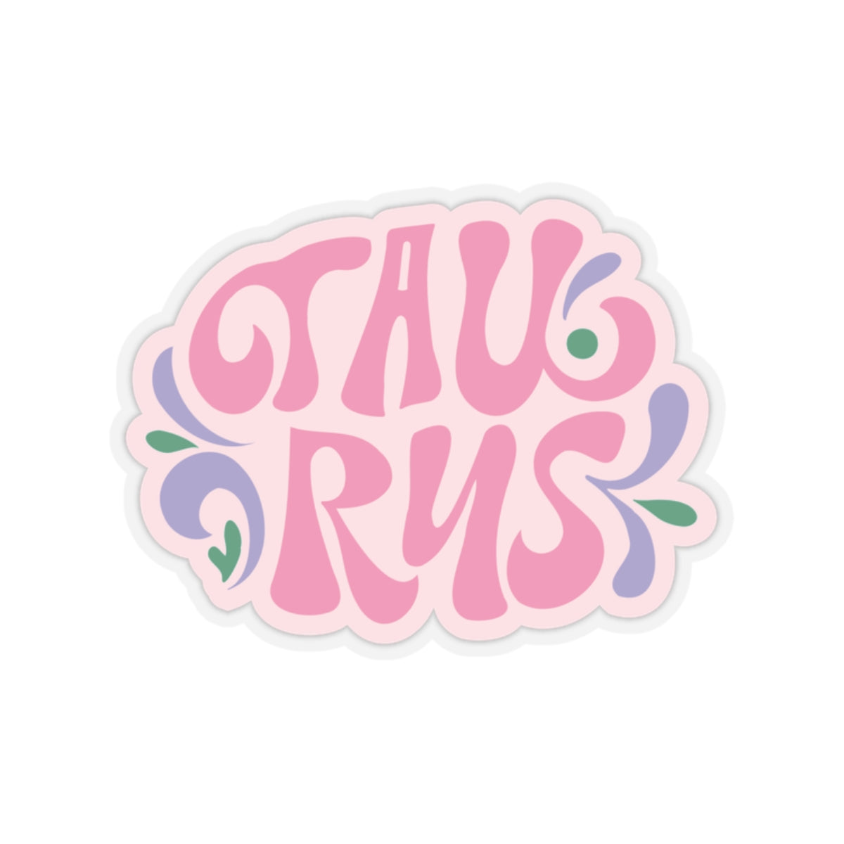 Groovy Taurus sticker