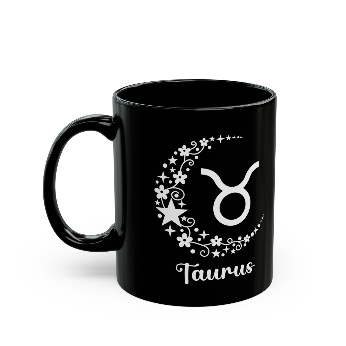 Taurus crescent moon mug