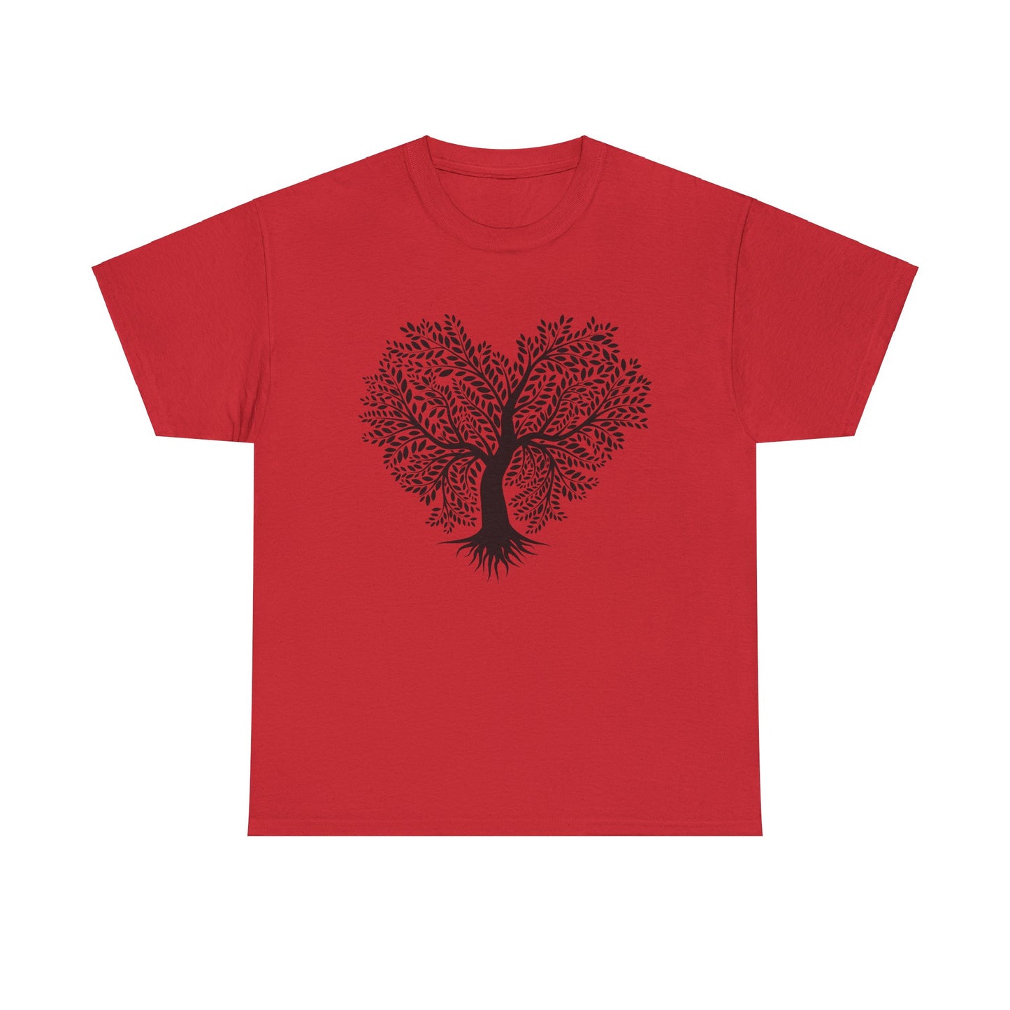 Tree of Life Heart Cotton t-shirt