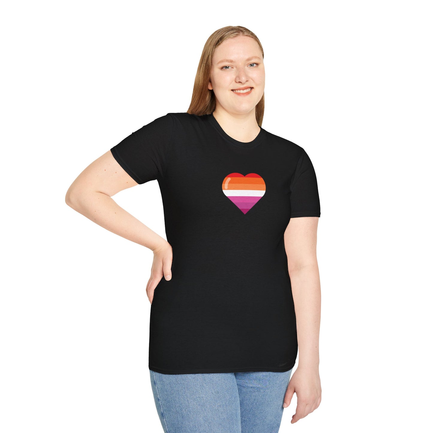 Lesbian heart tee