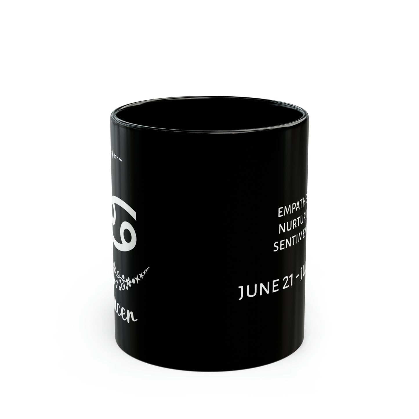 Cancer crescent moon mug