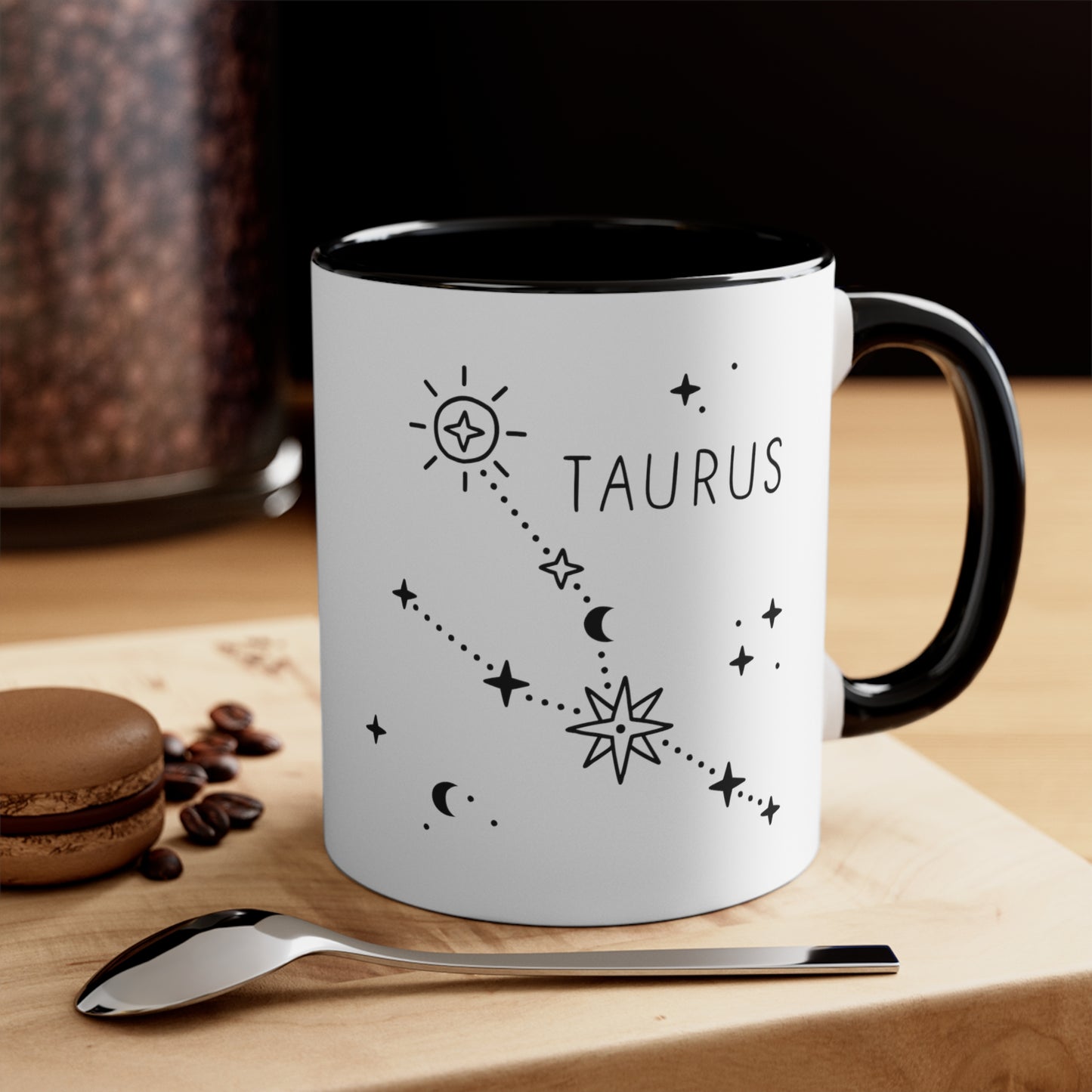 Taurus constellation coffee mug