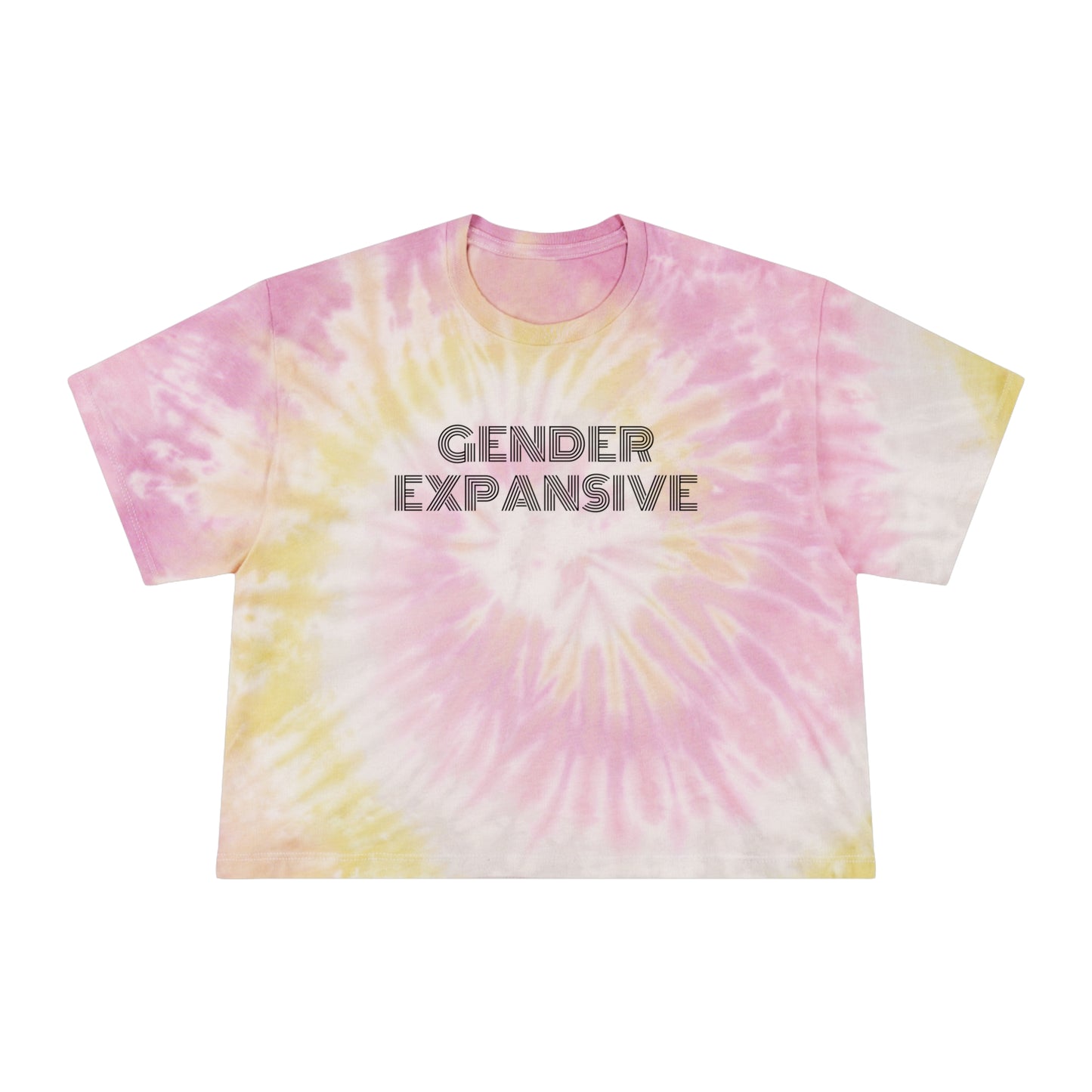 Gender Expansive Tie-Dye Crop Tee