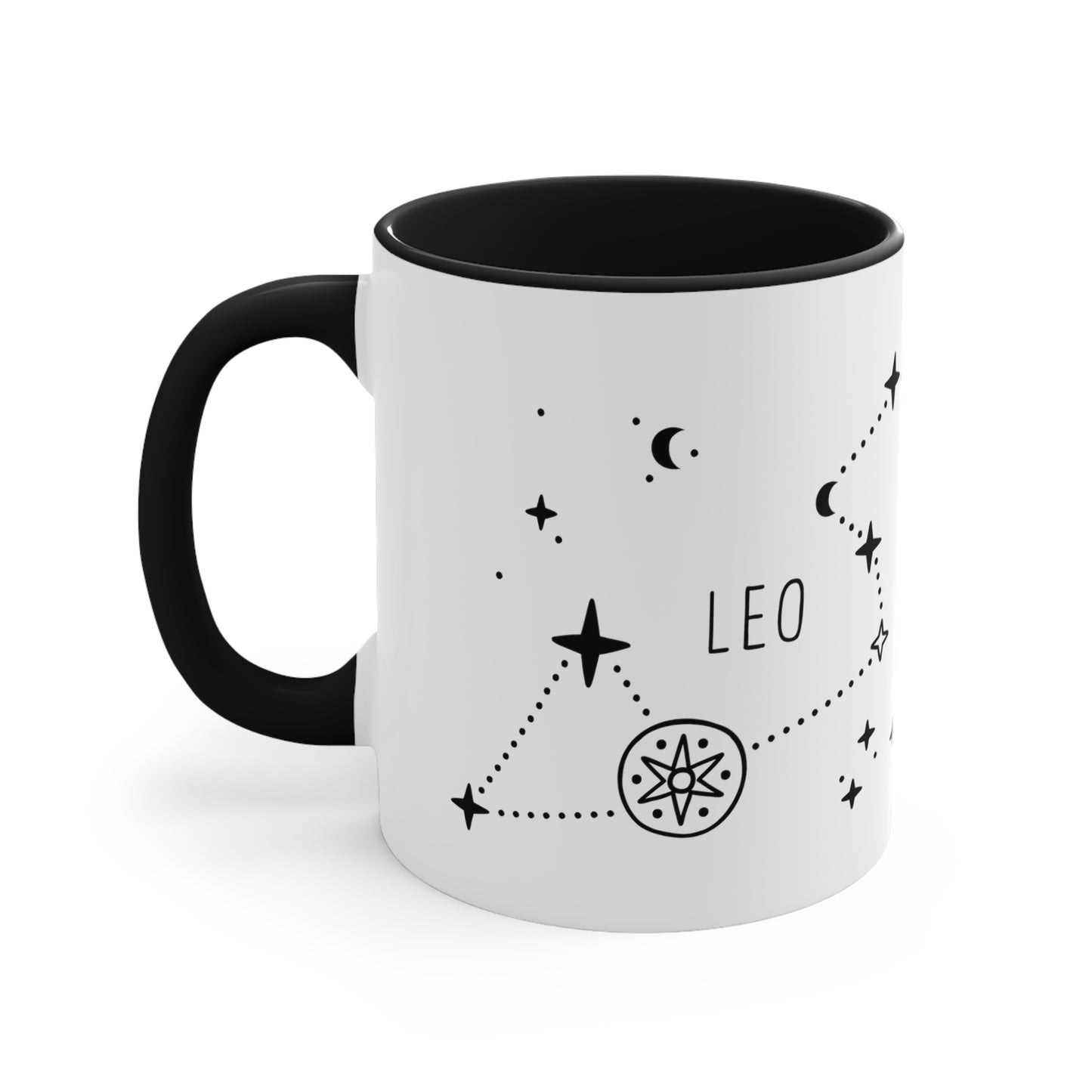 Leo constellation coffee mug