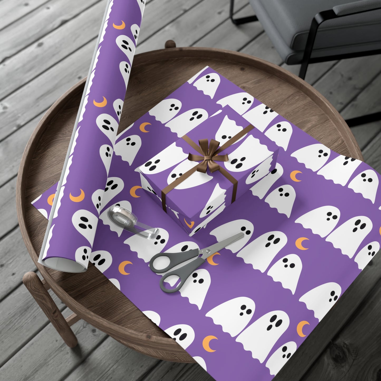 Ghostly Gift Wrap