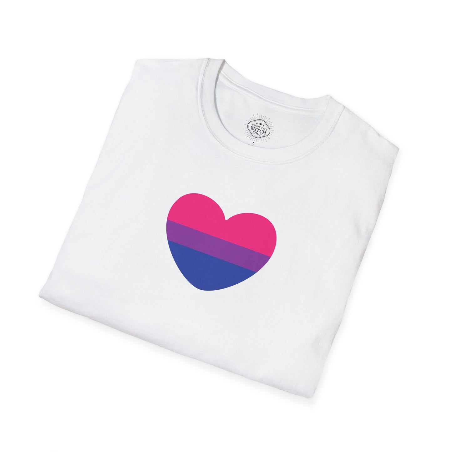 Bisexual heart tee