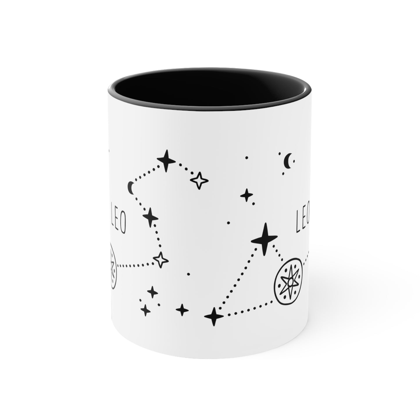 Leo constellation coffee mug