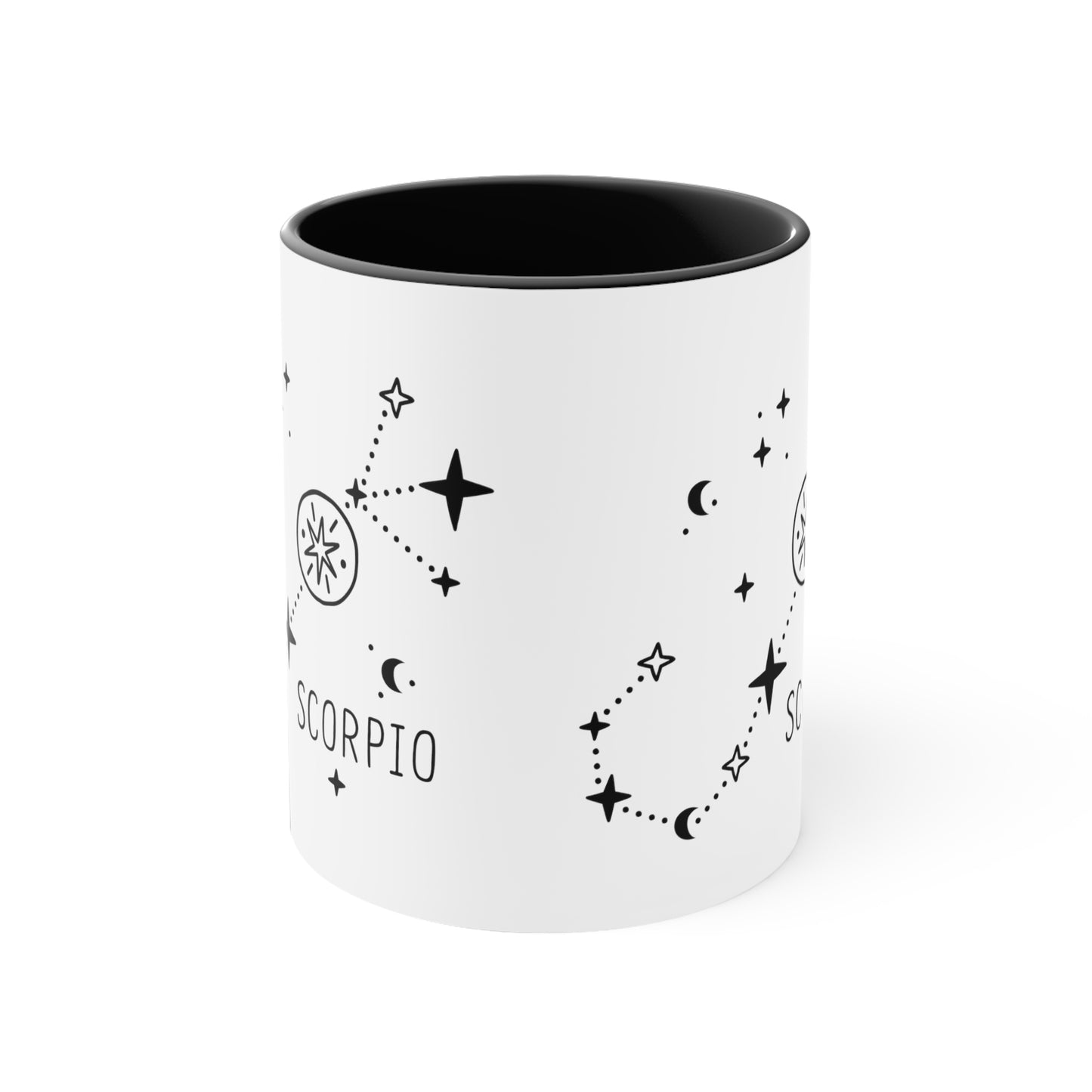 Scorpio constellation coffee mug