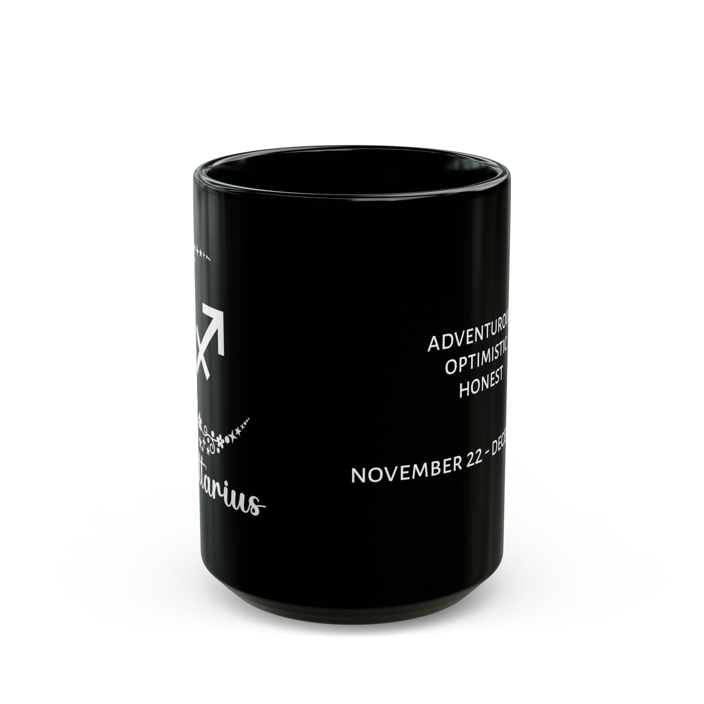 Sagittarius crescent moon mug