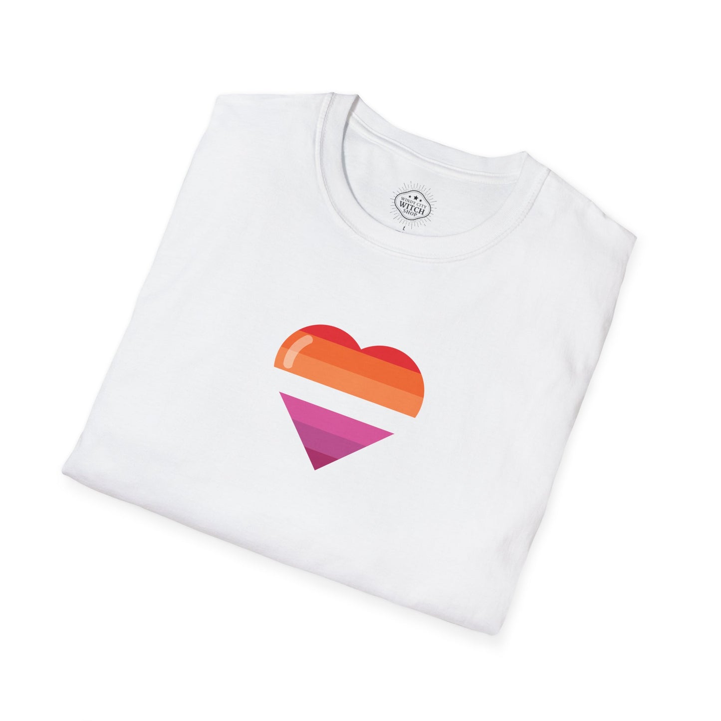 Lesbian heart tee