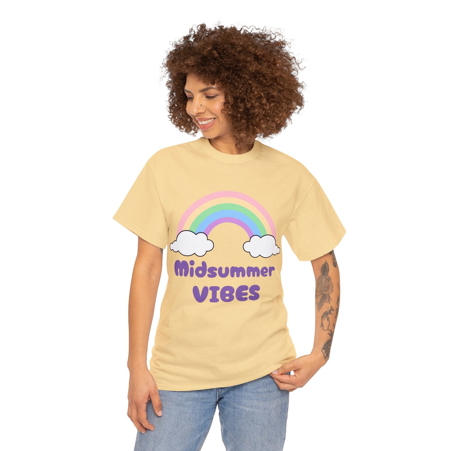 Midsummer Vibes Unisex Cotton Tee